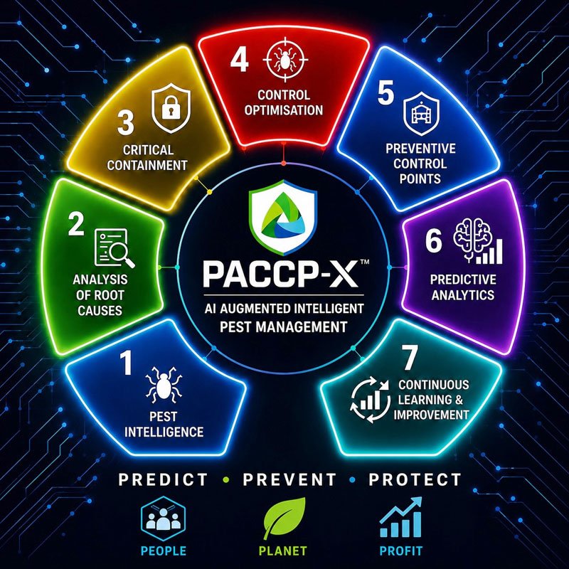 PACCP-X™: Intelligent AI augmented pest management from Exterminators PLC