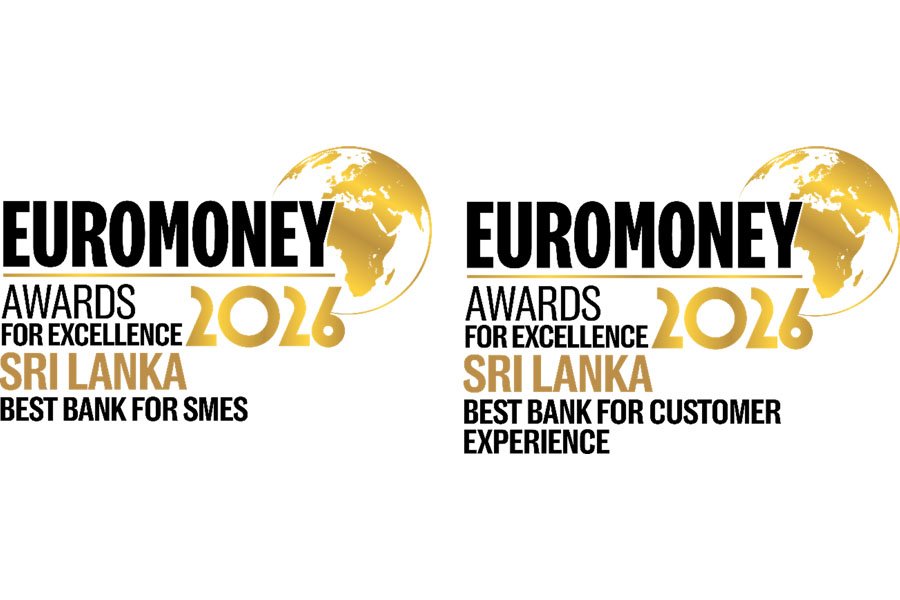 සෙලාන් බැංකුව 2026 Euromoney සම්මාන උළෙලේදී ‘ශ්‍රී ලංකාවේ පාරිභෝගික අත්දැකීම් සඳහා විශිෂ්ටතම බැංකුව’ සහ ‘සුළු හා මධ්‍යම පරිමාණ ව්‍යාපාර සඳහා විශිෂ්ටතම බැංකුව’ ලෙස ඇගයීමට ලක්වෙයි