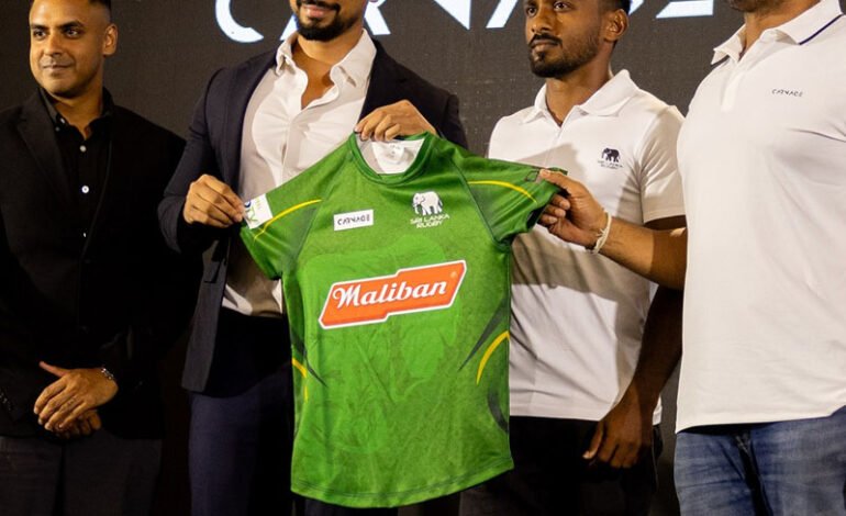 ශ්‍රී ලංකා රග්බි කණ්ඩායමේ නිල ඇඟළුම් සහකරු ලෙස Carnage එක්වෙයි