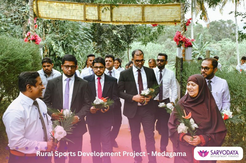 ග්‍රාමීය පාසල් ක්‍රීඩා සංවර්ධනයට දායක වෙමින් සර්වෝදය ඩිවෙලොප්මන්ට් ෆයිනෑන්ස් වෙතින් මො/කරමැටිය කනිෂ්ඨ විද්‍යාලයට ක්‍රීඩා උපකරණ