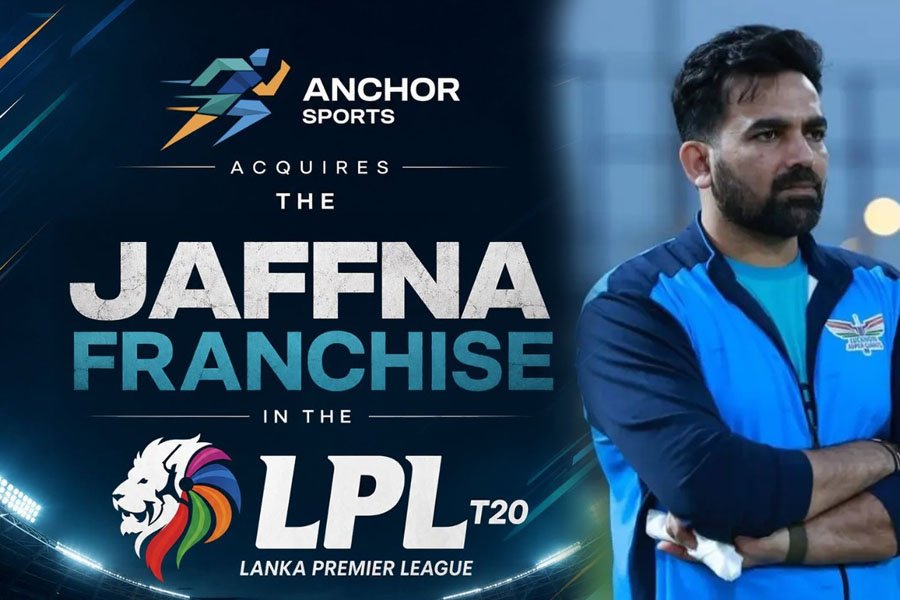 ஜெப்னா கிங்ஸ் அணியை வாங்கியது Anchor Sports AB: இணை உரிமையாளரானார் இந்திய முன்னாள் வீரர் சஹீர் கான்