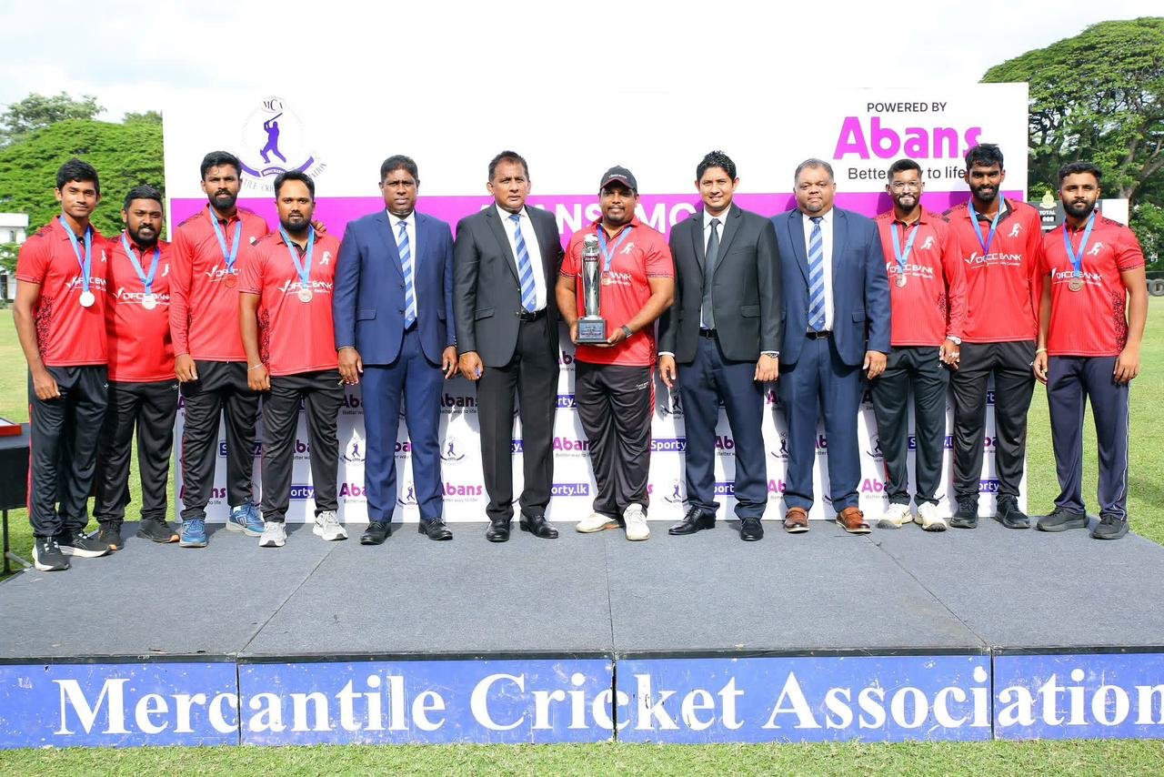 DFCC Bank Secures Second Runners-Up at Mercantile ‘B’ Division Premier League Cricket Tournament