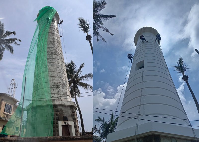 AkzoNobel Sri Lanka සමාගමේ Dulux ගාල්ල ප්‍රදීපාගාරයේ ප්‍රතිසංස්කරණ කටයුතුවලට සහය වෙයි