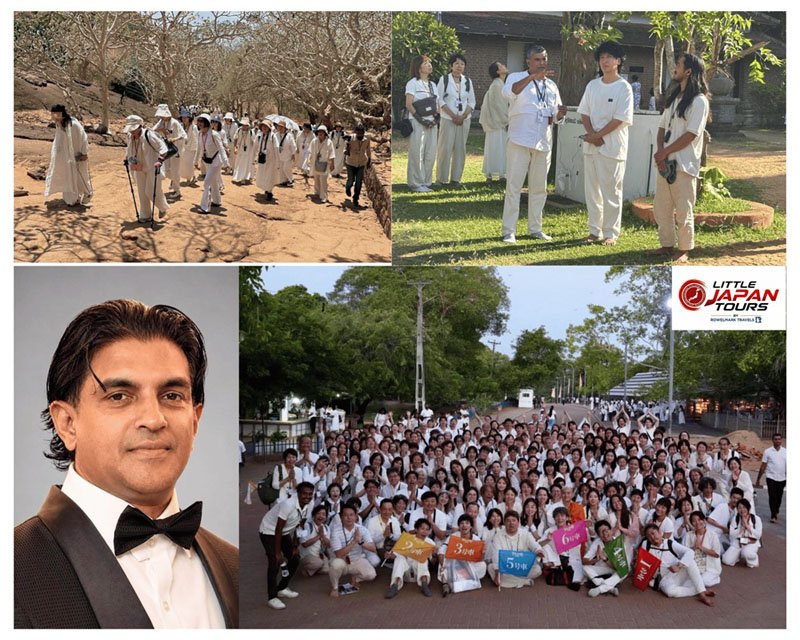 ආචාර්ය රුවන් පෙරේරාගේ ආරාධනයෙන් මෙරටට පැමිණි ජපාන දූත පිරිස සිය සංචාරය අරඹමින් ජය ශ්‍රී මහා බෝධීන් වහන්සේ වැඳපුදා ගනී