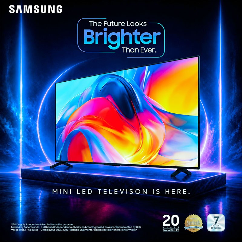 Samsung Sri Lanka Unveils New Mini LED TV Range with Vision AI-Powered Entertainment for 2026