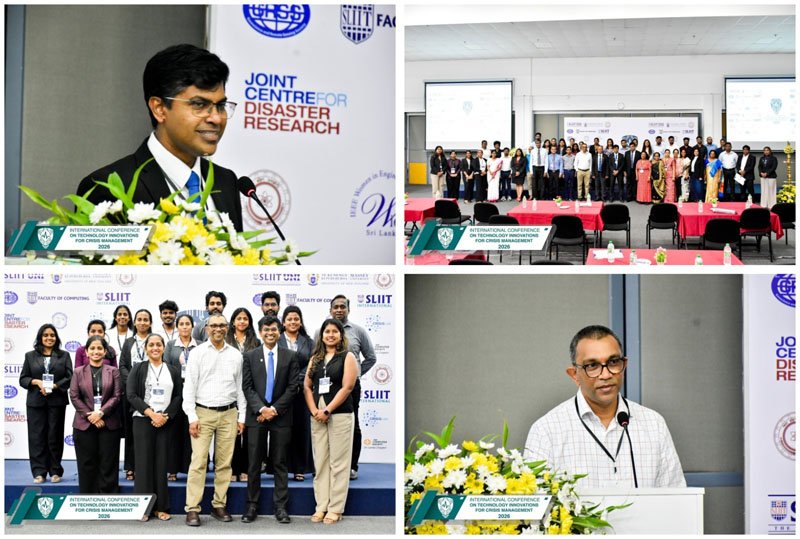 ආපදා පූර්ව සූදානම සහ කළමනාකරණයට නූතන තාක්ෂණය කැඳවන SLIIT සහ Massey විශ්වවිද්‍යාලයේ ‘ICTICM 2026’ ජාත්‍යන්තර සමුළුව සාර්ථකව නිමාවේ.