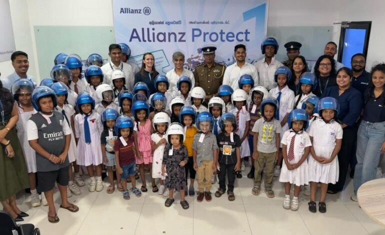 Allianz Lanka පාසල් දරුවන්ගේ මාර්ග ආරක්ෂාව වෙනුවෙන් අඛණ්ඩව පස්වන වරටත් Allianz Protect දියත් කරයි