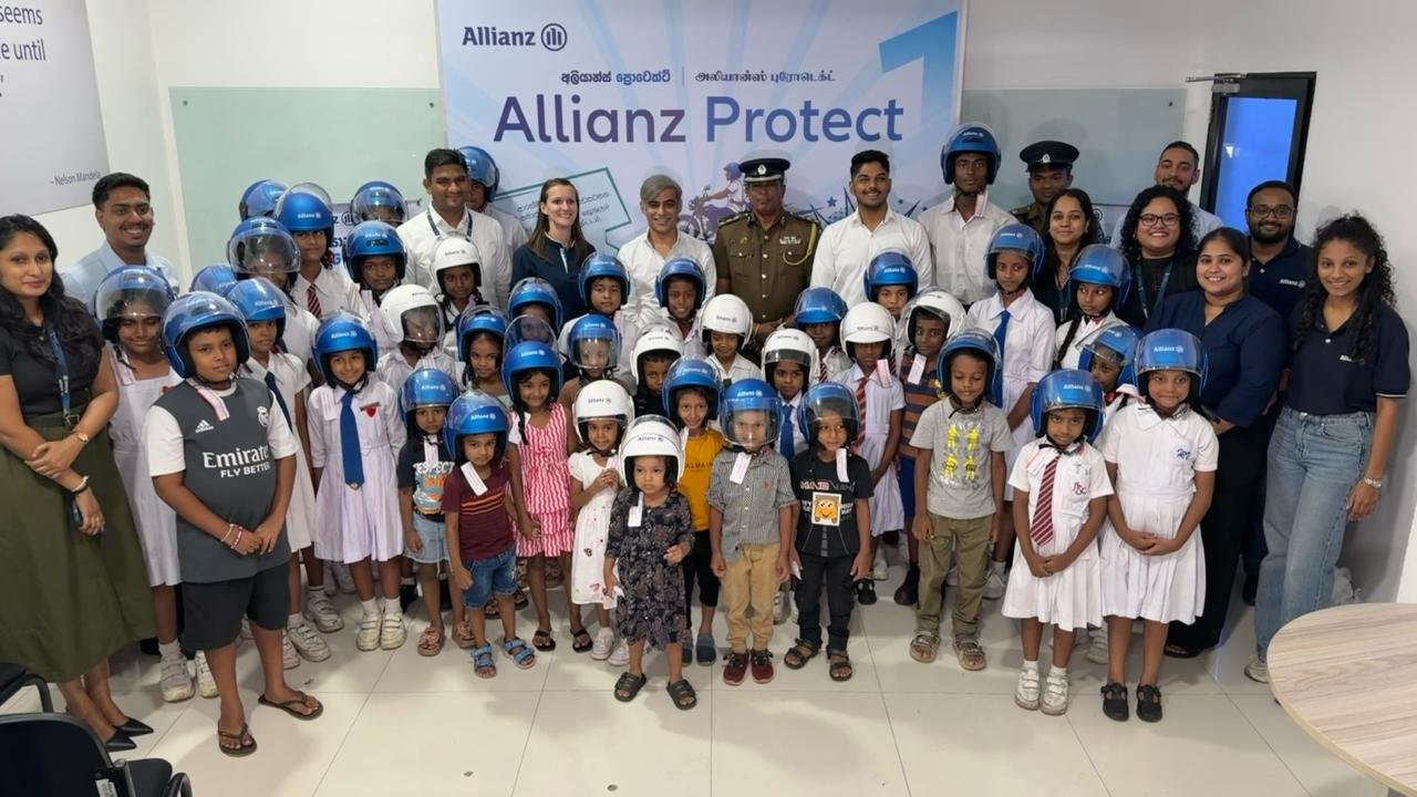 Allianz Lanka පාසල් දරුවන්ගේ මාර්ග ආරක්ෂාව වෙනුවෙන් අඛණ්ඩව පස්වන වරටත් Allianz Protect දියත් කරයි