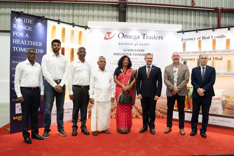 ඔමේගා ට්‍රේඩර්ස්, අභිමානවත් 45වැනි සංවත්සරය සමරමින් අති නවීන පරිප්පු හා උඳු සැකසුම් පහසුකම විවෘත කරයි