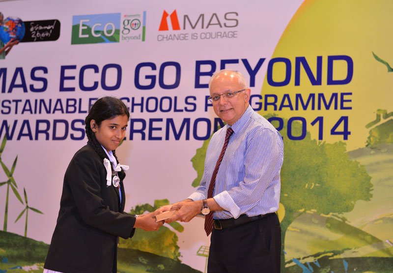 MASහි Eco Go Beyond තිරසාර පාසල් වැඩසටහනට වසර 20ක් සපිරෙයි
