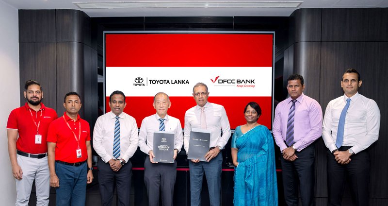 DFCC Bank and Toyota Lanka Introduce Sri Lanka’s First 10-Year Lease for Brand-New Toyota Passenger Vehicles