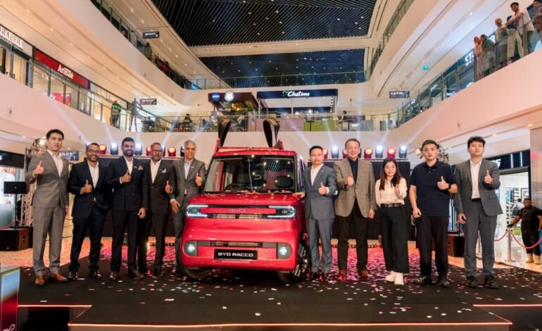 BYD RACCO විදුලි මෝටර් රථය ජපානයේ සාර්ථකව හඳුන්වාදීමෙන් පසු ශ්‍රී ලංකාවට