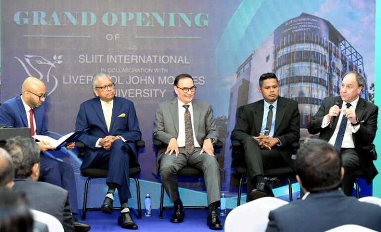 SLIIT International සහ Liverpool John Moores University එක් වී නව ජාත්‍යන්තර අධ්‍යාපන මධ්‍යස්ථානයක් කොළඹදී විවෘත කරයි